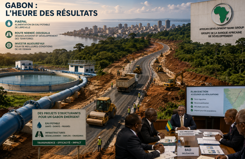 Projets d'infrastructure au Gabon