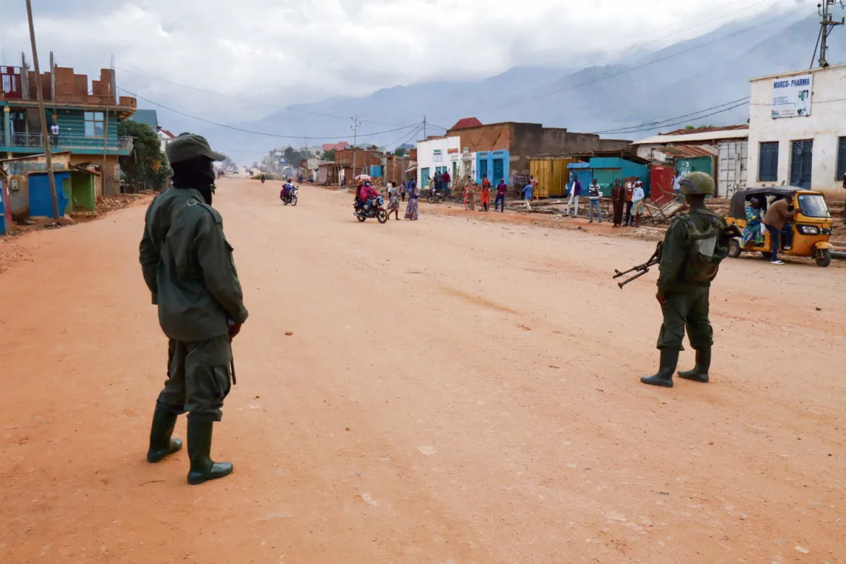 illustration des tensions dans l'est de la RDC