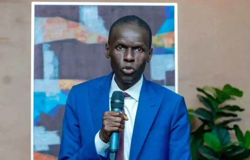 Waly Diouf Bodian lors d’un événement public au Sénégal