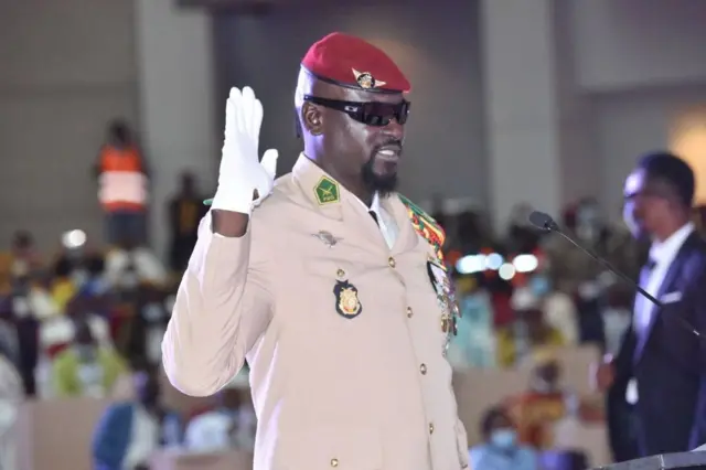 manifestation contre le régime autoritaire en Guinée