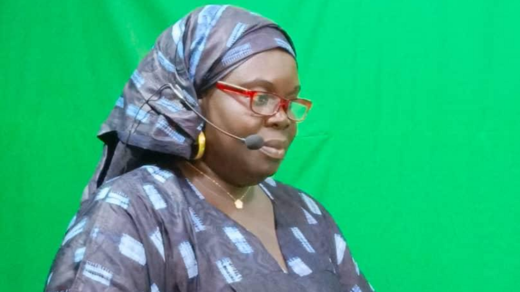 Mariama Sonko lors du lancement du mouvement Nous sommes la solution au Togo en 2026, un engagement pour l'autonomie des femmes par l'agriculture
