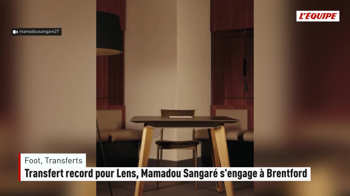 Transfert record de Mamadou Sangaré à Brentford depuis Lens
