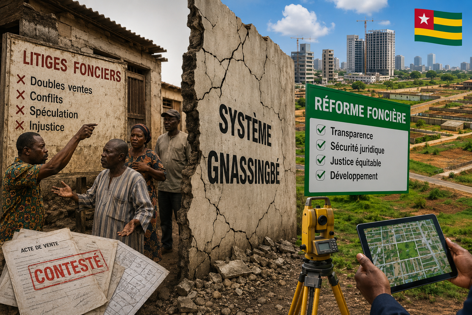 La réforme foncière au Togo : entre aspirations et défis structurels