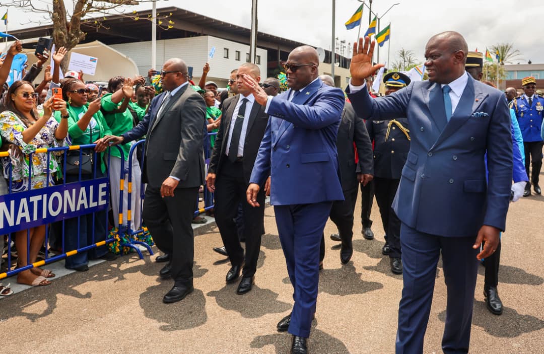 Félix-Antoine Tshisekedi en visite officielle au Gabon : renforcement des liens entre Kinshasa et Libreville