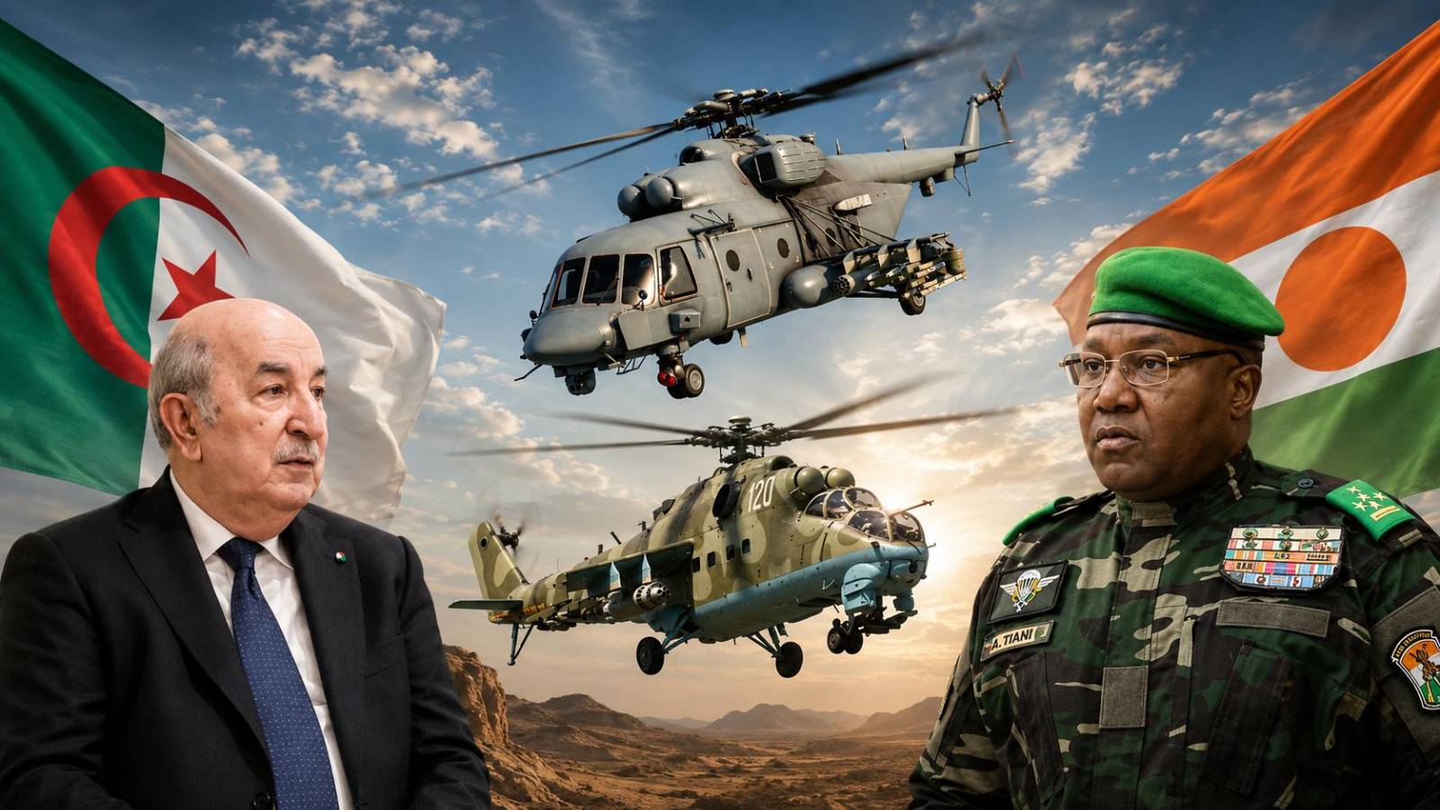 Le Niger muscle ses capacités de défense avec l&rsquo;aide militaire algérienne face à la menace terroriste
