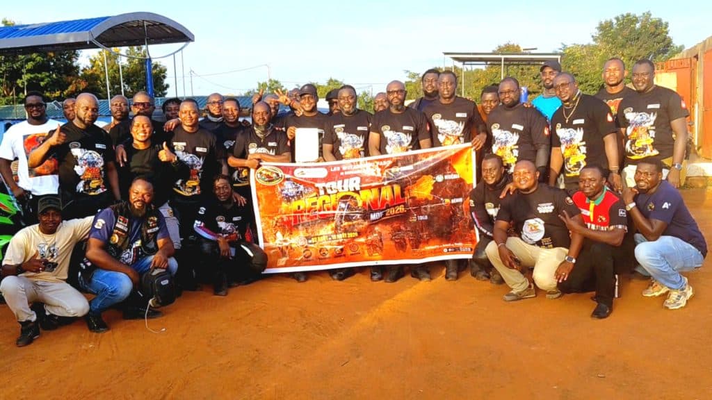 Les Motards du Faso achèvent leur tournée régionale de 3 000 km en Afrique de l&rsquo;Ouest