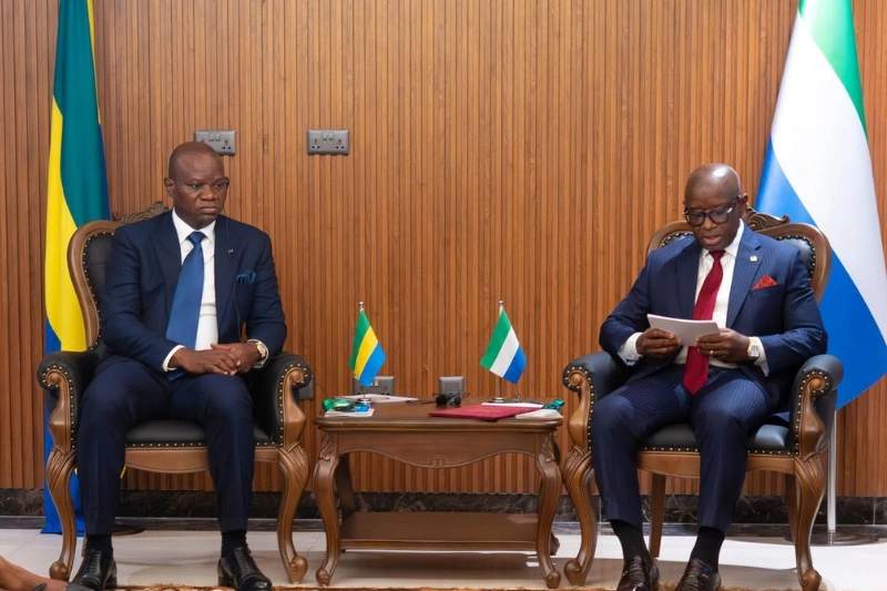 Renforcement des liens entre le Gabon et la Sierra Leone par les chefs d&rsquo;état