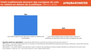 Chefs traditionnels au Bénin : entre confiance populaire et neutralité politique attendue