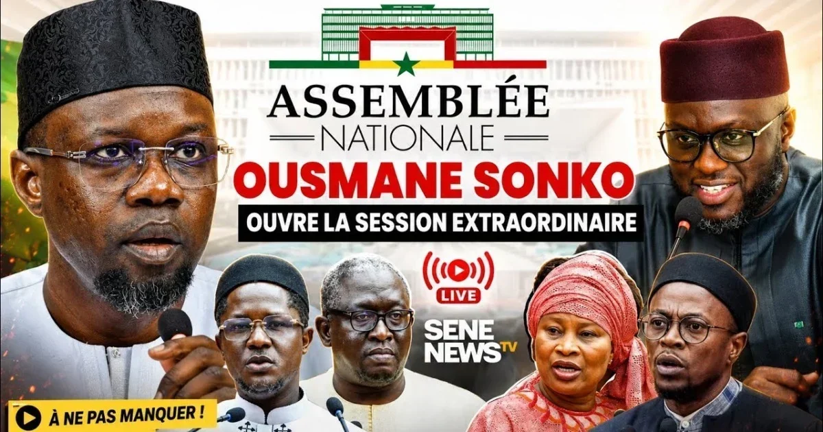 Session extraordinaire à l&rsquo;assemblée nationale : ousmane sonko déclenche les enquêtes