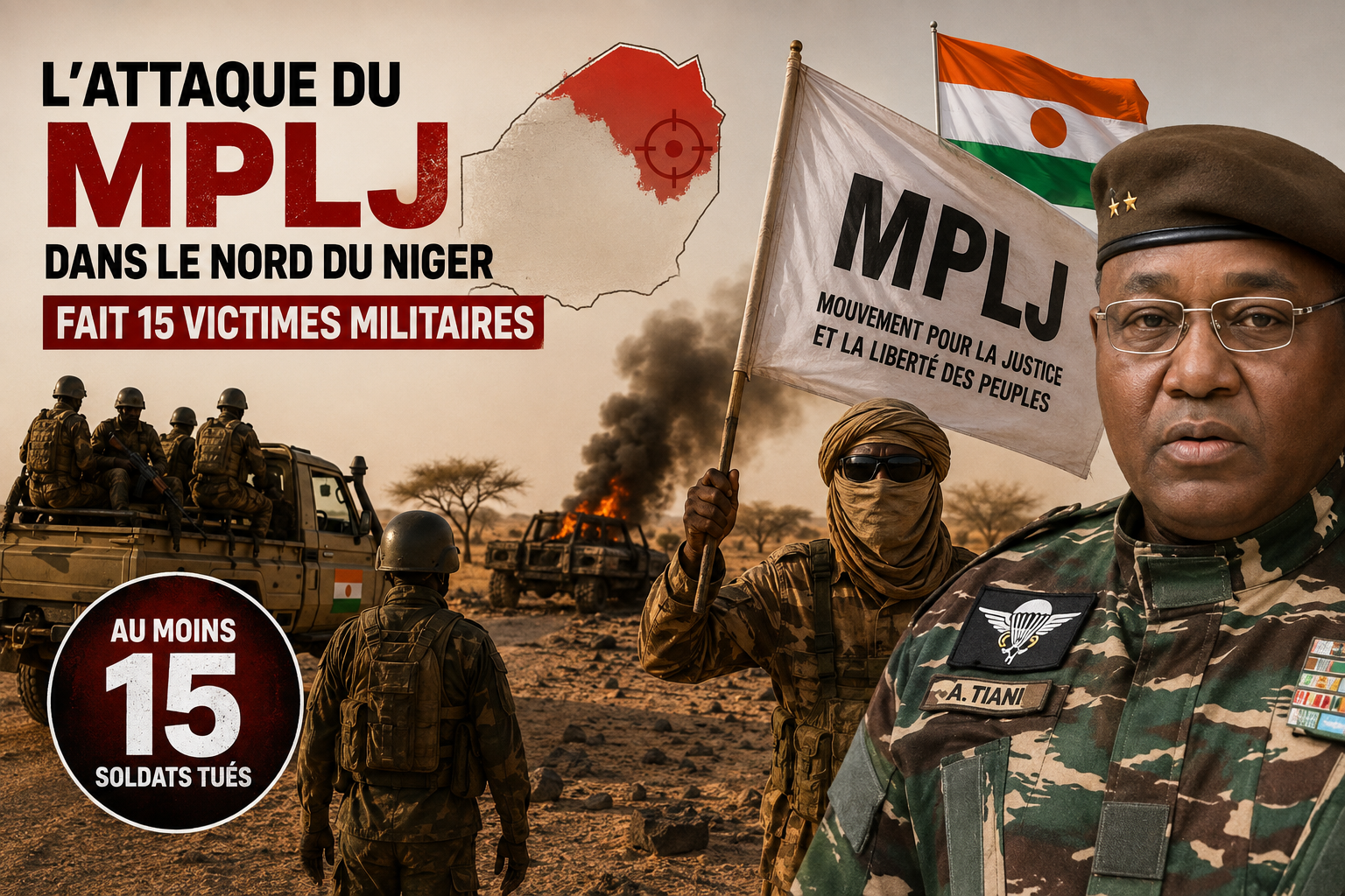 Attaque du MPLJ au Niger : la junte face à son impuissance sécuritaire