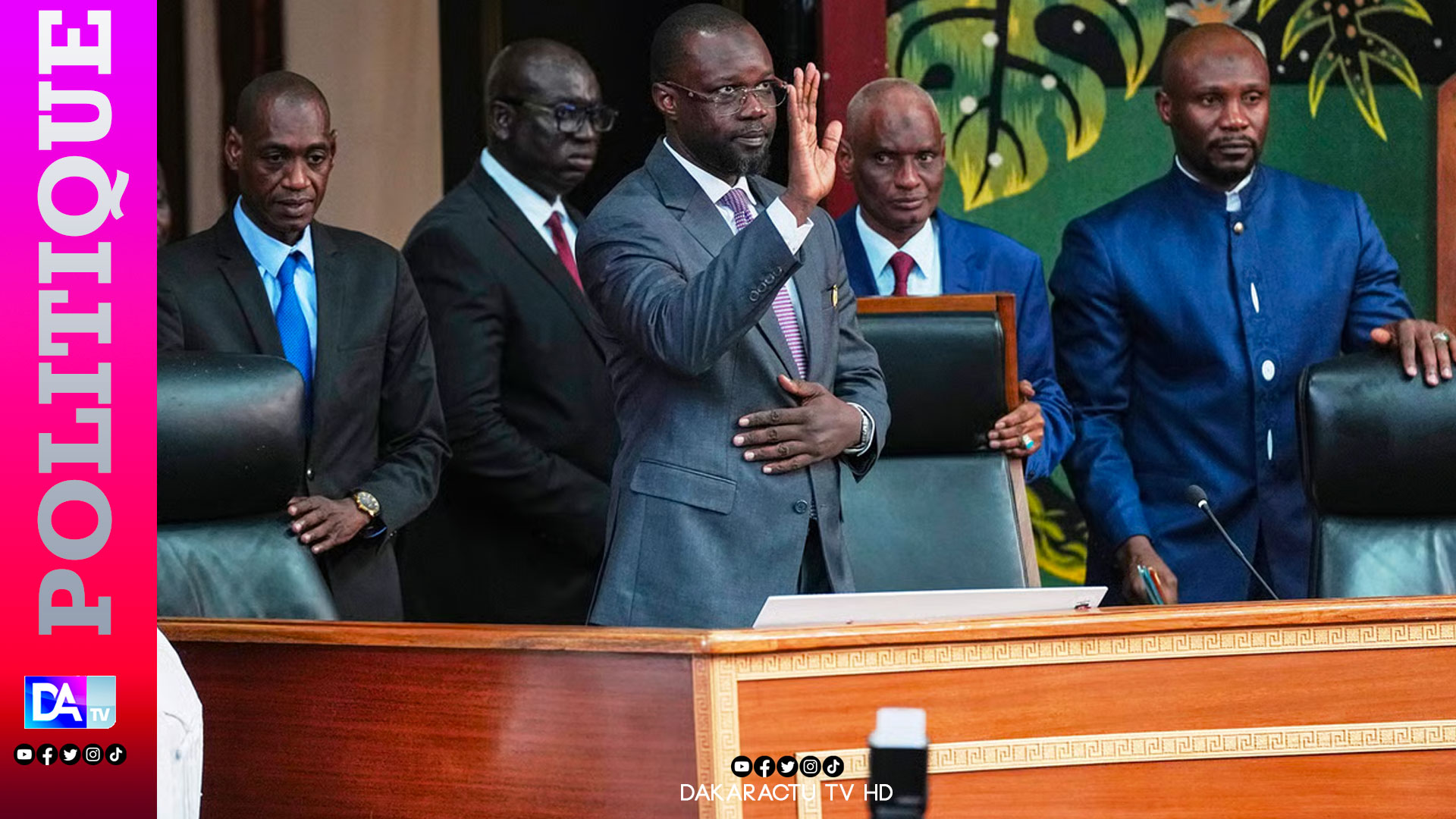 Assemblée nationale : ousmane sonko lance un appel à l&rsquo;affrontement politique