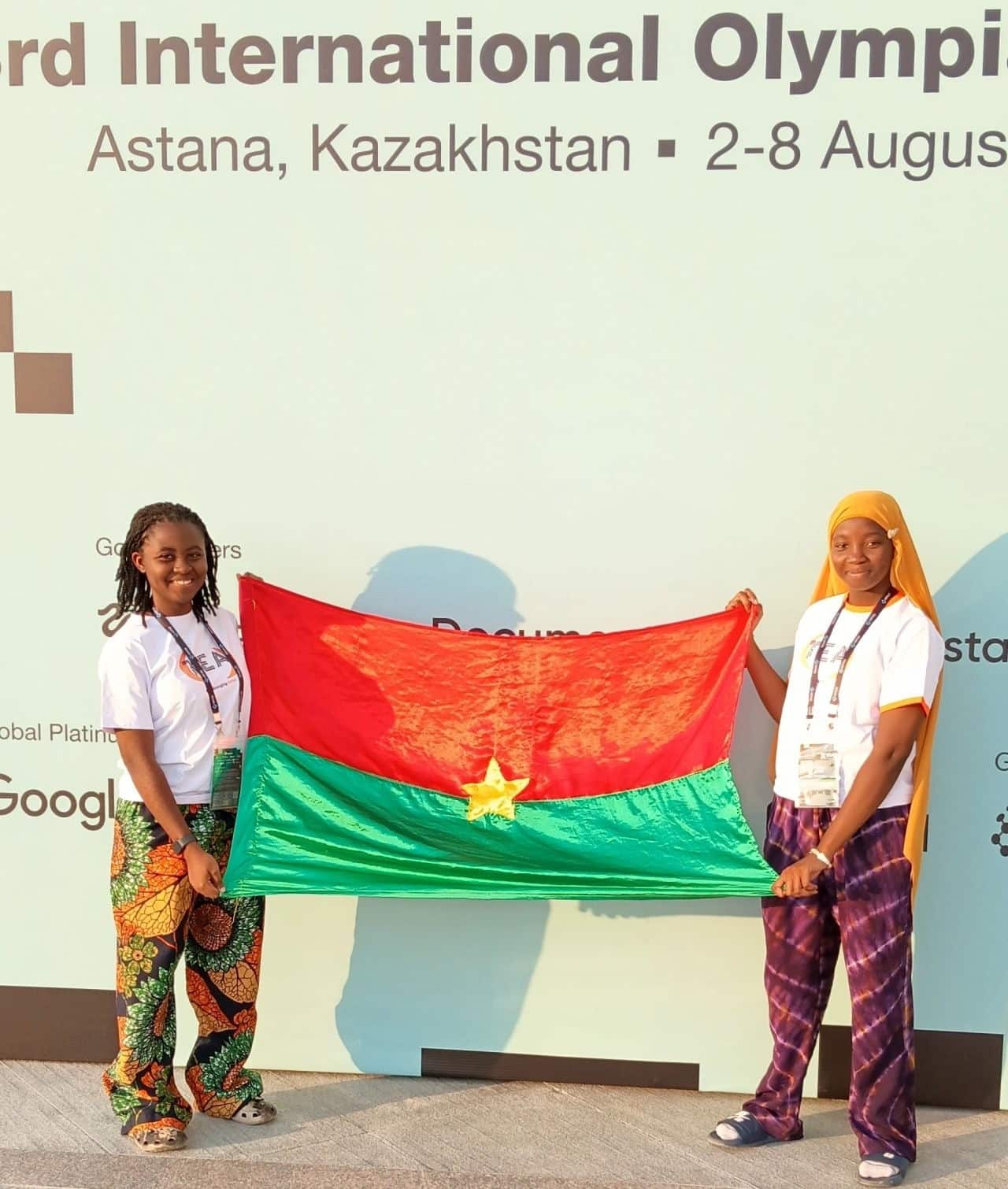 Pascaline Lompo et Madina Toé, représentantes du Burkina Faso en intelligence artificielle
