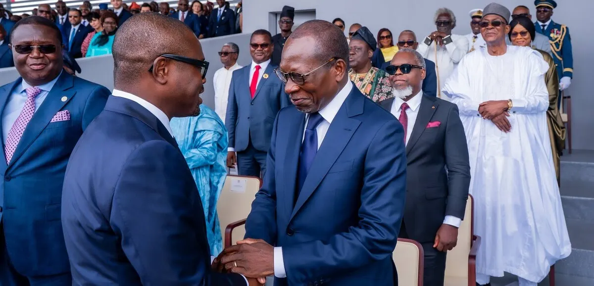 Portrait de Patrice Talon, ancien président du Bénin, lors de son élection à la présidence du premier Sénat