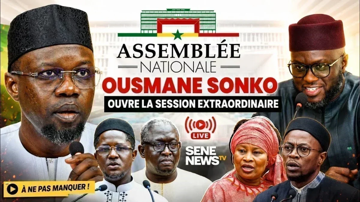 Session extraordinaire à l'Assemblée nationale : Ousmane Sonko lance des enquêtes Session extraordinaire à l'Assemblée nationale : Ousmane Sonko lance des enquêtes