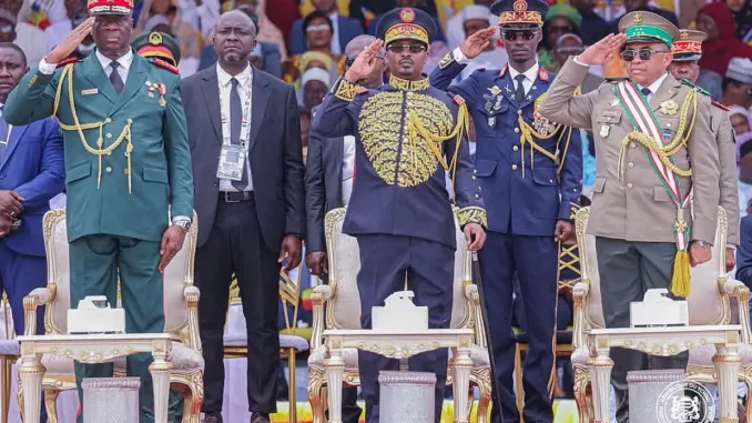 Défilé militaire lors des 66 ans de l'indépendance du Tchad