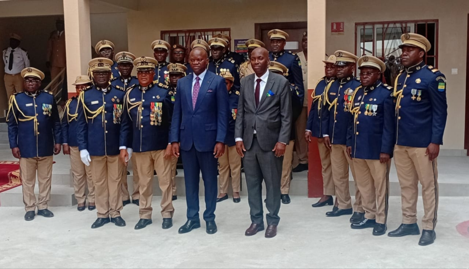 Nouveau bâtiment administratif de la Sécurité pénitentiaire au Gabon