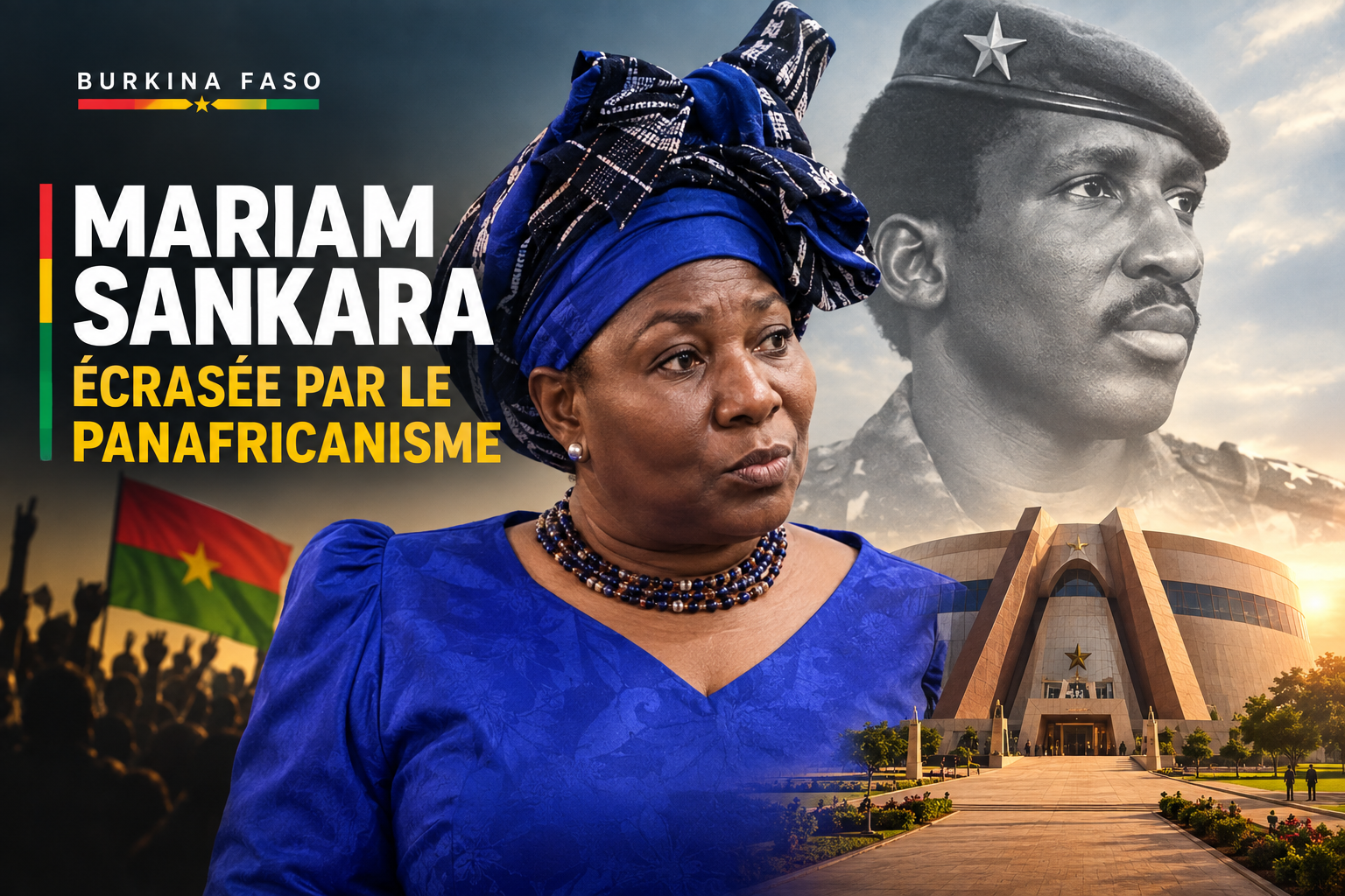 Mausolée Thomas Sankara : le tournant qui a relégué Mariam Sankara au second plan