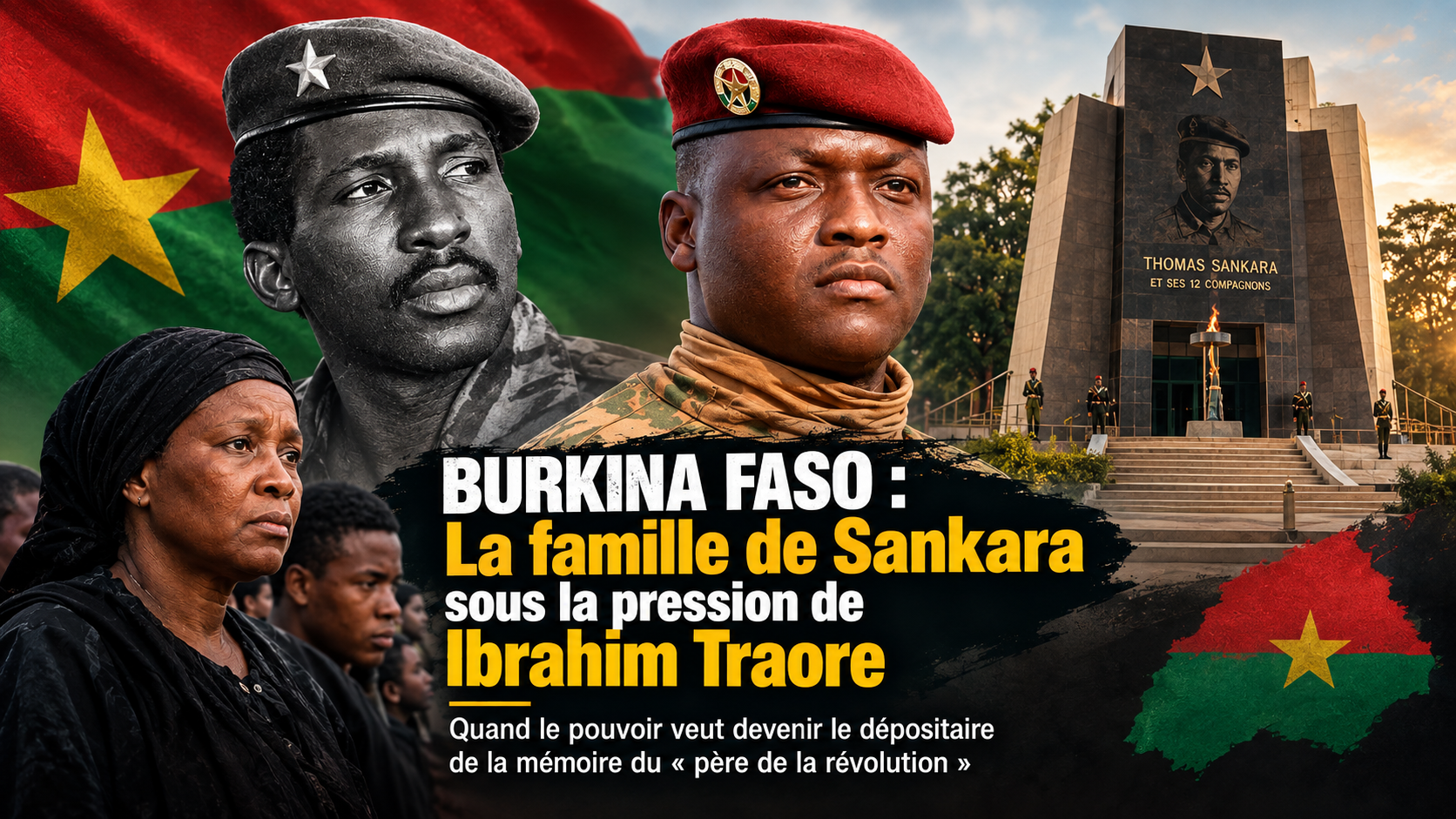 Au Burkina Faso, la mémoire de Sankara au cœur d&rsquo;un bras de fer entre l&rsquo;État et sa famille