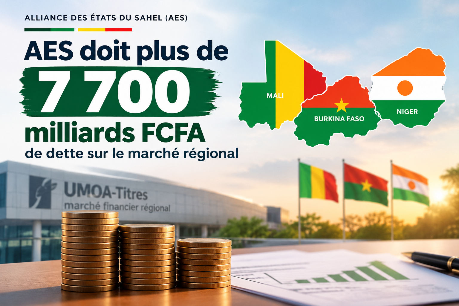 Alliance des États du Sahel : 7 727 milliards FCFA de titres publics sur le marché de l&rsquo;UMOA