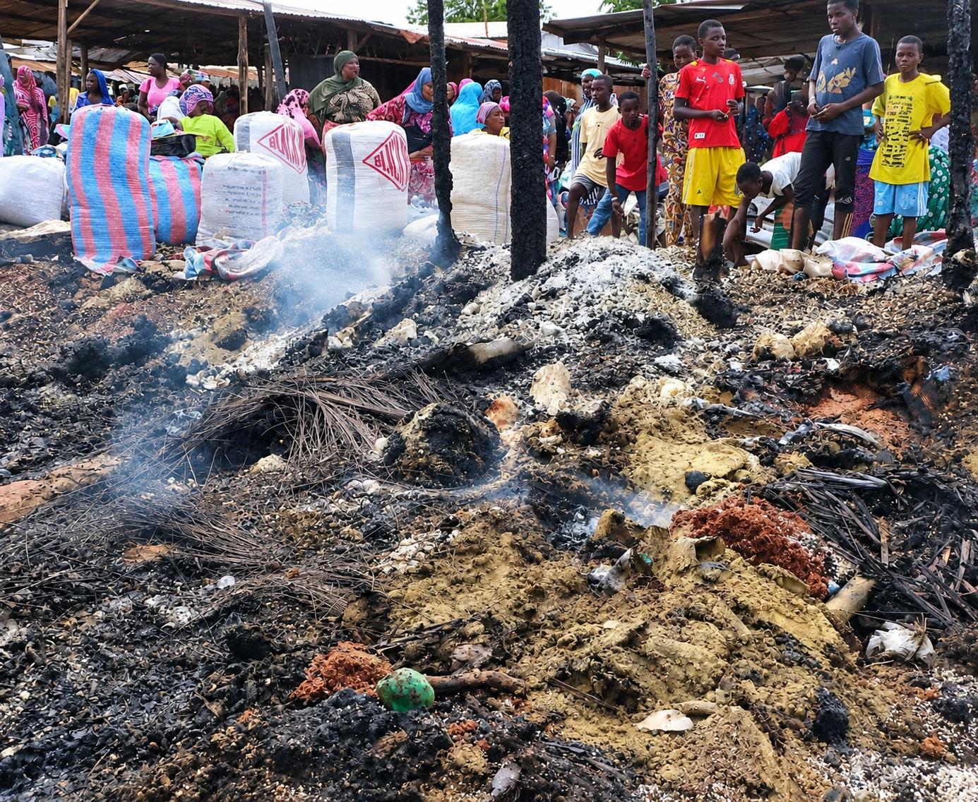 Ce que l&rsquo;incendie du marché de Kpalimé change pour les commerçants