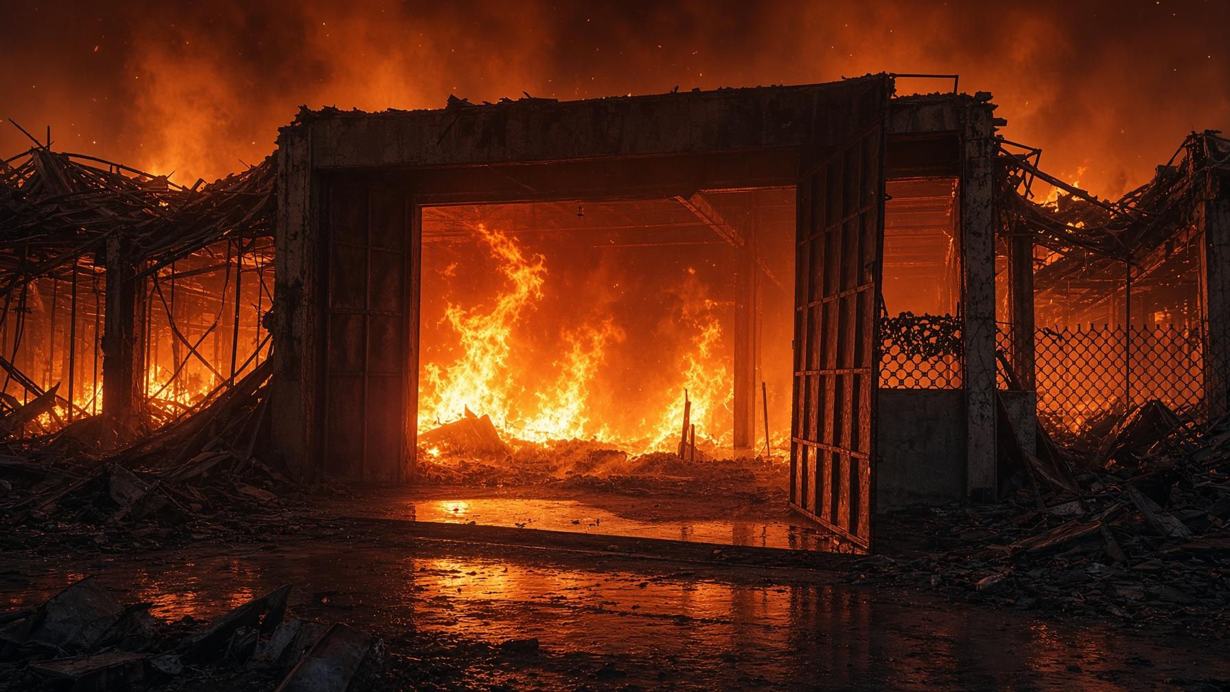 Grand marché d&rsquo;Anié incendié : quand l&rsquo;inaction du pouvoir précipite le désastre économique au Togo