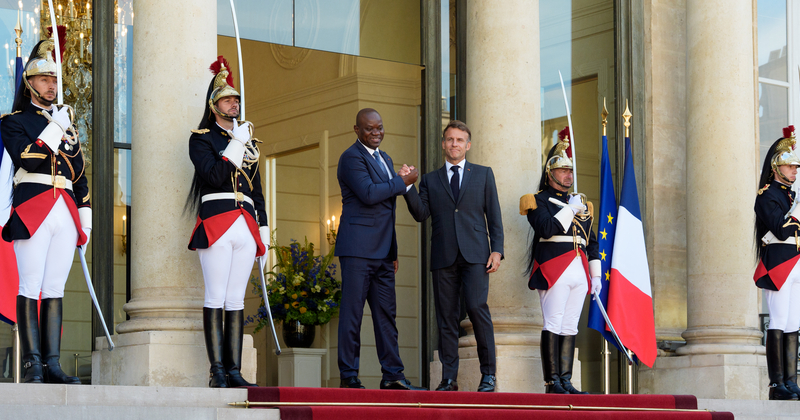 Visite officielle du président gabonais Brice Oligui Nguema en France