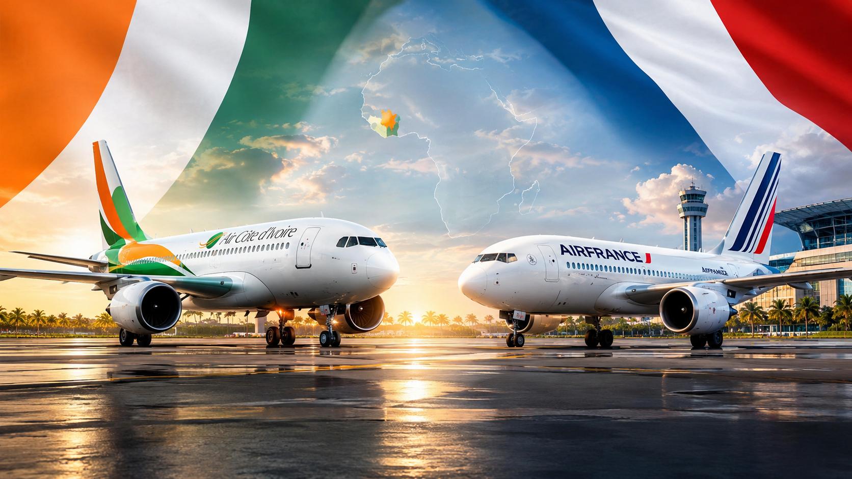 Partenariat air côte d’ivoire et air France : les premiers retours sur le partage de codes Abidjan-Paris